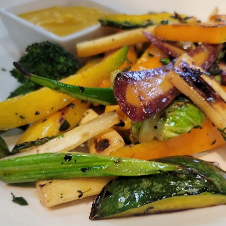 Seasonal Cast Iron Veggies