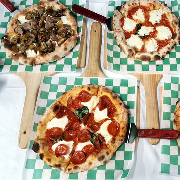 Catering, food truck wood fired gourmet pizza weddings, corporate, private events Flour